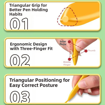 Chuangpinge plastmasas trīsstūrveida krāsu zīmēšanas komplekts, plastmasas korpuss, 5 g pa gabalu