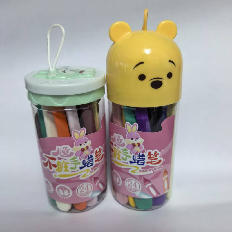 Chuangpinge plastmasas trīsstūrveida krāsu zīmēšanas komplekts, plastmasas korpuss, 5 g pa gabalu