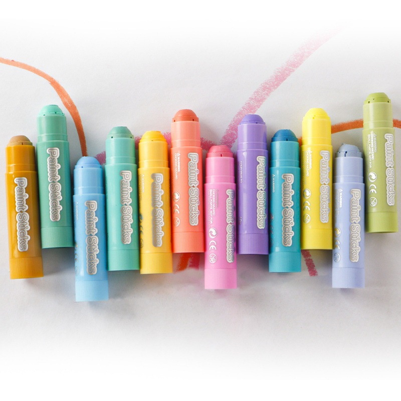 Griežamais krāsu zīmuļu komplekts Abbypaint AP-309, Maca Color sērija, plakanais gals, grafītiem