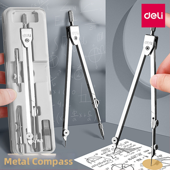 Deli kružidlo pre študentov – kovová dvojdielna sada s náhradnými čepeľami, modely 8600–8605