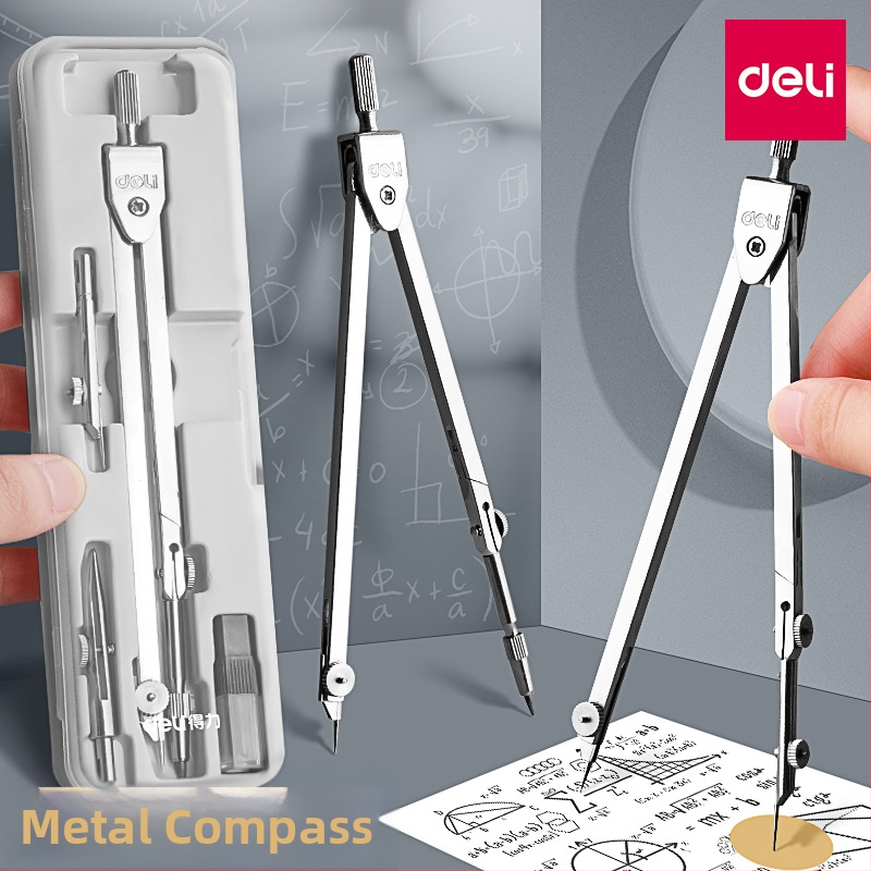 Deli kružidlo pre študentov – kovová dvojdielna sada s náhradnými čepeľami, modely 8600–8605