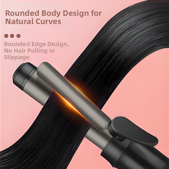 RESUXI Belaidė garbanų formavimo priemonė su PTC šildymu, skersmuo 31 mm ir daugiau, 3 temperatūros lygius, įkraunama baterija, formavimas per 1 minutę