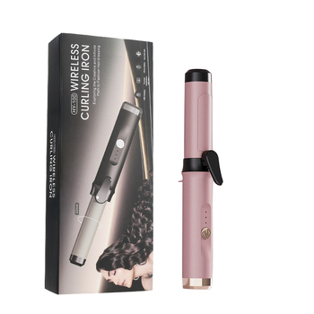 RESUXI Belaidė garbanų formavimo priemonė su PTC šildymu, skersmuo 31 mm ir daugiau, 3 temperatūros lygius, įkraunama baterija, formavimas per 1 minutę