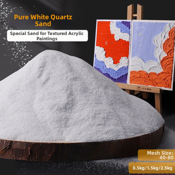 Akrilová textúrna maľovacia hmota s kvarcovým pieskom – trojrozmerná textúra, ručne vyrobené, značka Yan Cai Shangpin