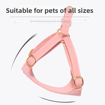 Postroj pre psa na prechádzky — hrudný a chrbtový remienok, nepoddajný ťahový pás, značka Support