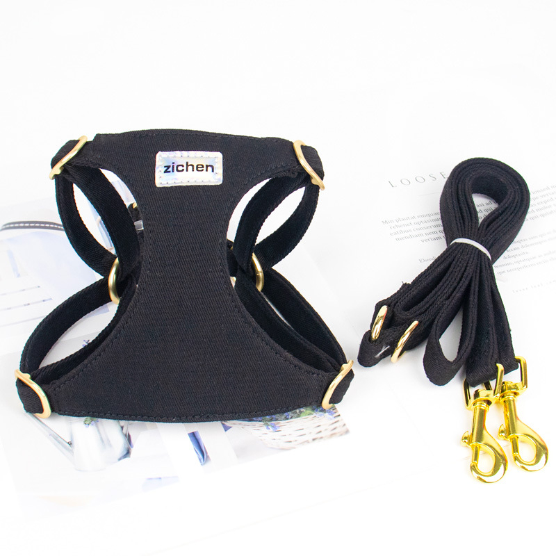 Postroj pre psa na prechádzky — hrudný a chrbtový remienok, nepoddajný ťahový pás, značka Support