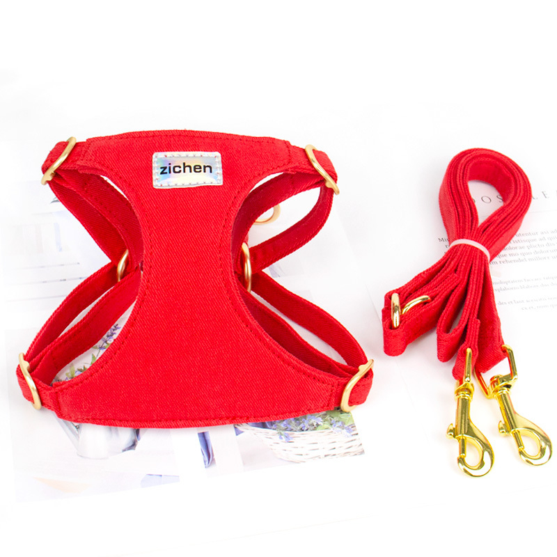 Postroj pre psa na prechádzky — hrudný a chrbtový remienok, nepoddajný ťahový pás, značka Support