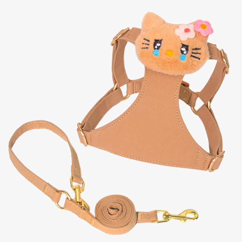 Postroj pre psa na prechádzky — hrudný a chrbtový remienok, nepoddajný ťahový pás, značka Support