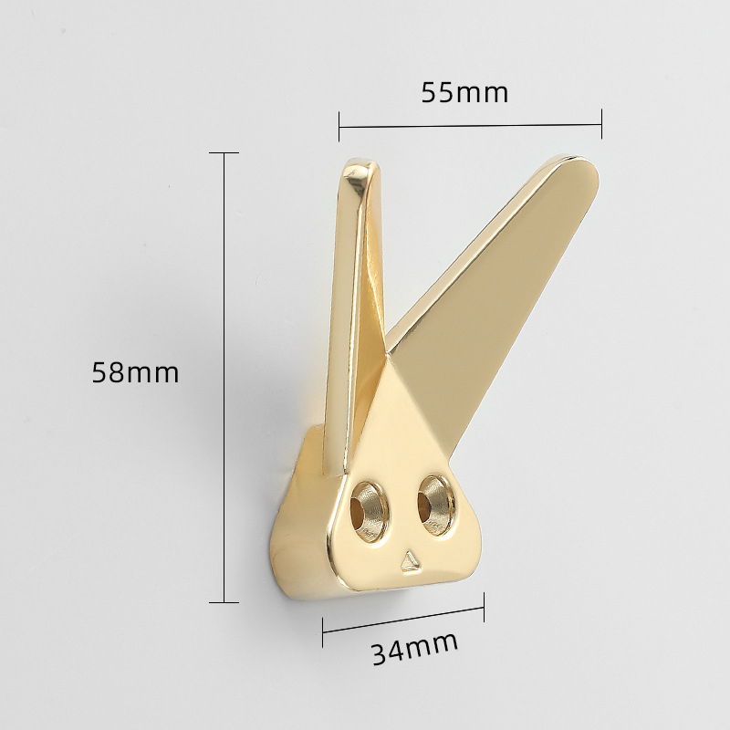 Vešiak na kabáty do šatníka - zinková zliatina, model 32 mm, maľovaná povrchová úprava, Joe Posen