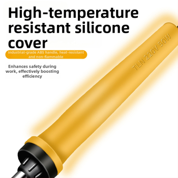 500 serijos vidinis šildomas litavimo įrankis su horseshoe ir flat antgaliais, 35W/50W, 220V