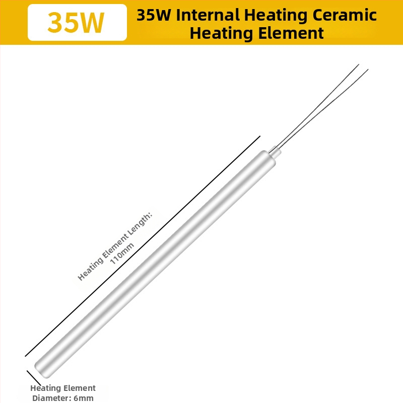 500 serijos vidinis šildomas litavimo įrankis su horseshoe ir flat antgaliais, 35W/50W, 220V