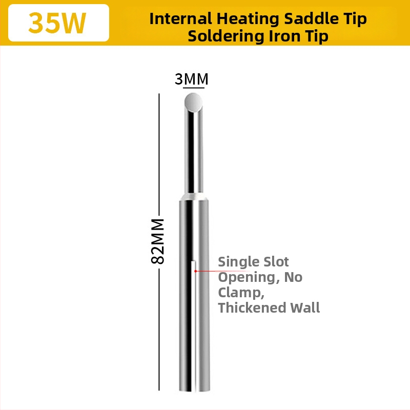 500 serijos vidinis šildomas litavimo įrankis su horseshoe ir flat antgaliais, 35W/50W, 220V