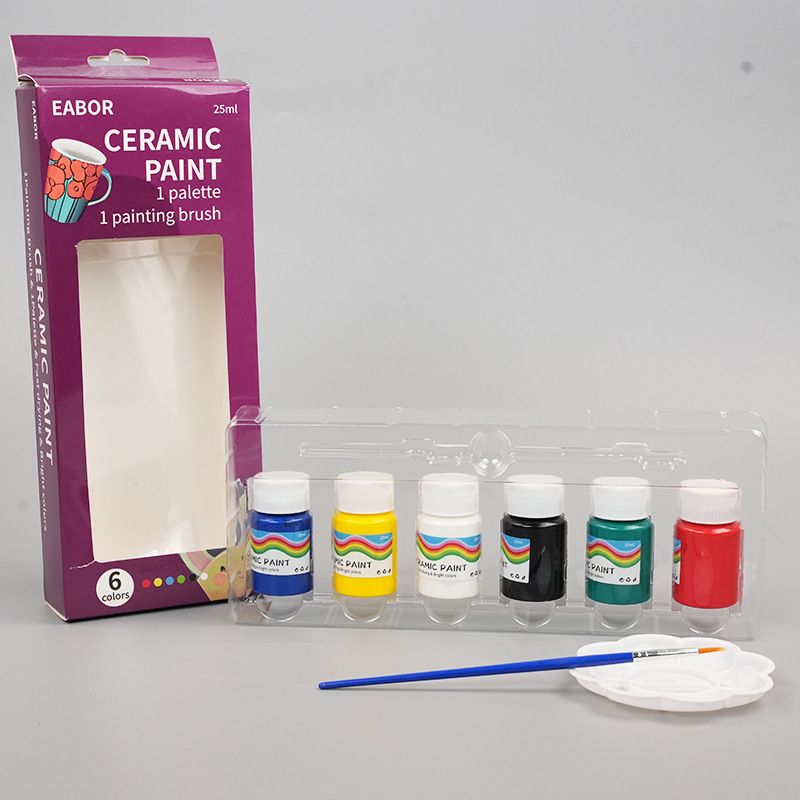 Yibo keramisko pigmentu komplekts tekstilam – bez cepšanas, roku gleznošana DIY dāvana