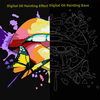 Skaitmeninis aliejinis paveikslas ant medvilnės drobės, be rėmo, mechaninė spauda, peizažas