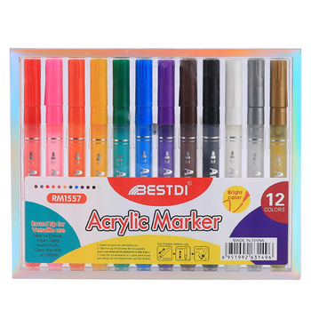 Punctuation akrilni marker za kamen i keramiku – na bazi vode, marker za isticanje i akvarel marker