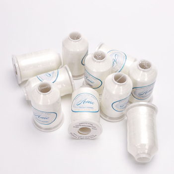 Vandeniškai tirpstantis siūlas siuvinėjimui, 40S/2, PVA pagrindas, Amo, tekstilės siuvimui