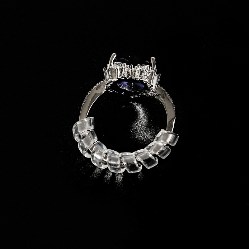 Caurspīdīgs atsperes gredzens regulētājs, neredzams stiprinājums telefona spolei – modes aksesuārs (Tips: Citi aksesuāri; Materiāls: Cits; Stils: Modes pilsētas stils; Reģistrēšanas sezona: Rudens 2023; Zīmols: Fun weaving)