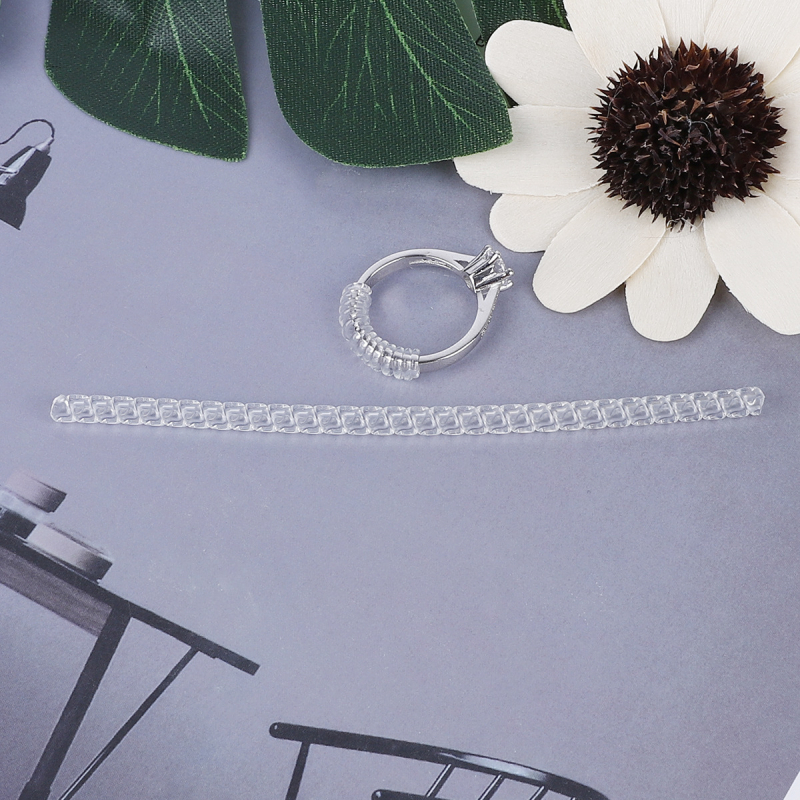 Caurspīdīgs atsperes gredzens regulētājs, neredzams stiprinājums telefona spolei – modes aksesuārs (Tips: Citi aksesuāri; Materiāls: Cits; Stils: Modes pilsētas stils; Reģistrēšanas sezona: Rudens 2023; Zīmols: Fun weaving)