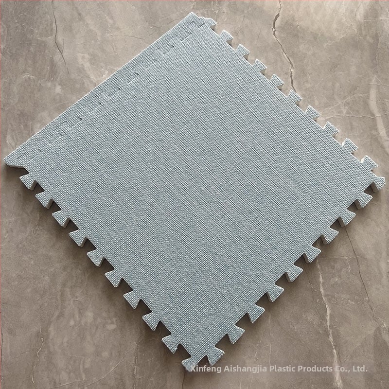 EVA putų grindų kilimėlis, kvadrato formos, vienos spalvos raštas, skalbiasi mašinoje, tinkamas svetainei, miegamajam, įėjimui ir balkonui