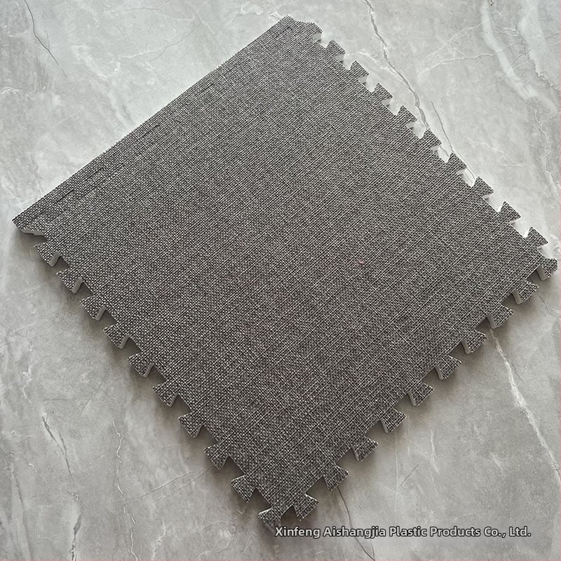 EVA putų grindų kilimėlis, kvadrato formos, vienos spalvos raštas, skalbiasi mašinoje, tinkamas svetainei, miegamajam, įėjimui ir balkonui