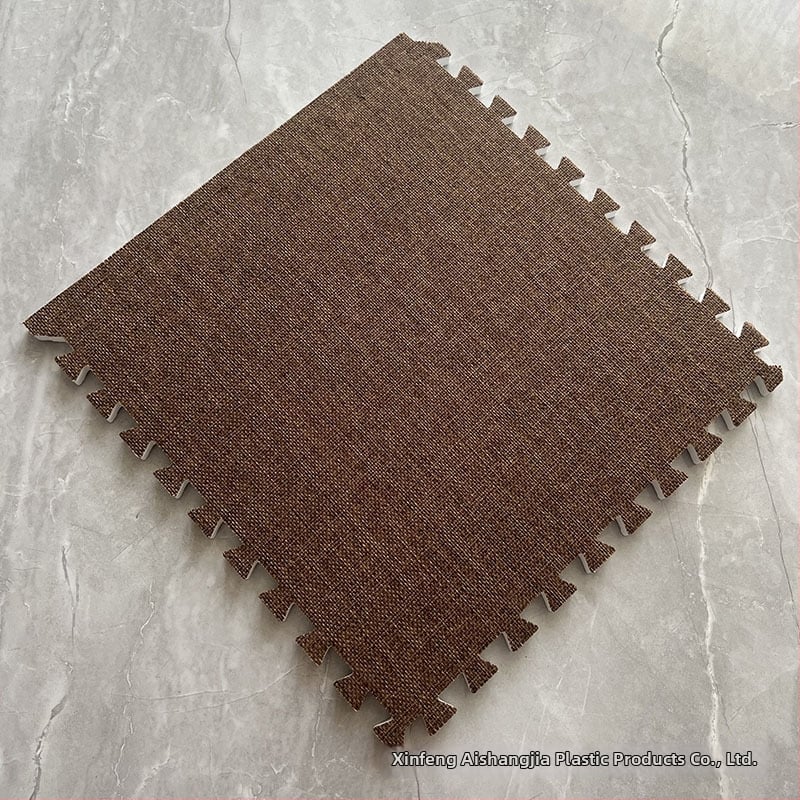 EVA putų grindų kilimėlis, kvadrato formos, vienos spalvos raštas, skalbiasi mašinoje, tinkamas svetainei, miegamajam, įėjimui ir balkonui