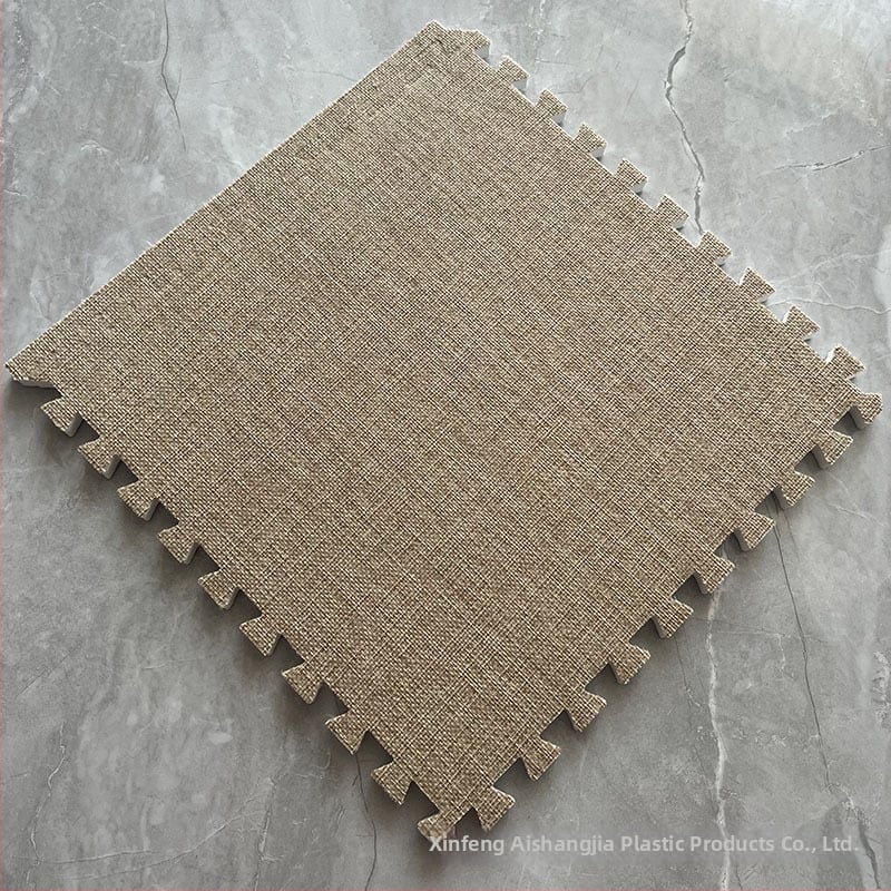 EVA putų grindų kilimėlis, kvadrato formos, vienos spalvos raštas, skalbiasi mašinoje, tinkamas svetainei, miegamajam, įėjimui ir balkonui