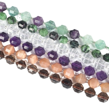 Brīvas pērlītes no dabīgā akmens, pulētas apaļas pērlītes, zīmols Also butterfly