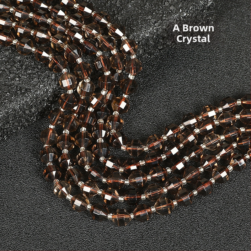 Brīvas pērlītes no dabīgā akmens, pulētas apaļas pērlītes, zīmols Also butterfly