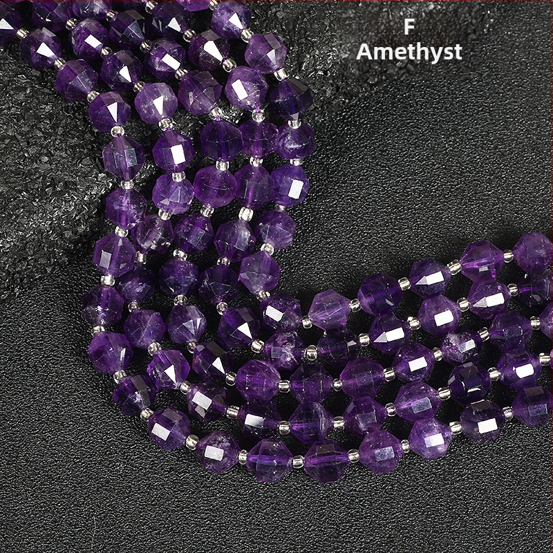 Brīvas pērlītes no dabīgā akmens, pulētas apaļas pērlītes, zīmols Also butterfly