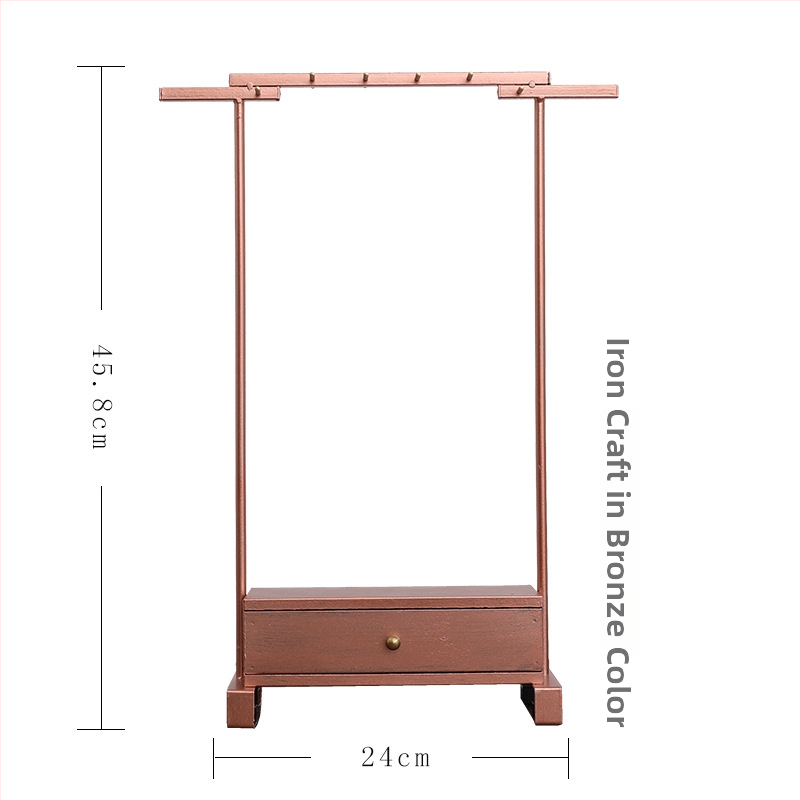 Pildspalvu turētājs kaligrāfijai un gleznošanai, dzelzs ar 12 adatu dizainu, senlaicīgs stils