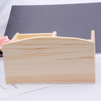 Weizedham 1504 Koka kvadrātveida pildspalvu turētājs ar vietu attālo vadības pultij