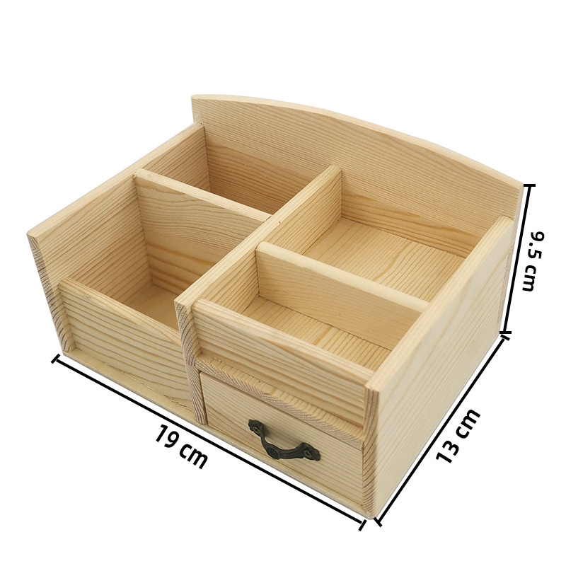 Weizedham 1504 Koka kvadrātveida pildspalvu turētājs ar vietu attālo vadības pultij