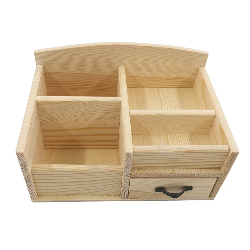 Weizedham 1504 Koka kvadrātveida pildspalvu turētājs ar vietu attālo vadības pultij