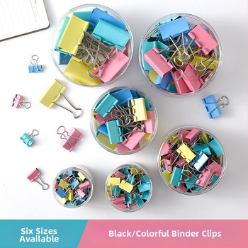 Metāla biroja klips, Lidemei Long Tail Clip, dokumentu turētājs