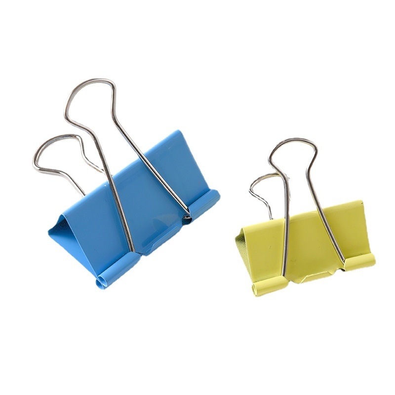 Metāla biroja klips, Lidemei Long Tail Clip, dokumentu turētājs