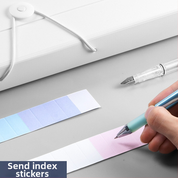 Deli 5236 PP akordeoninis bylų organizatorius su 13 skyrių, biuro dokumentų dėžutė