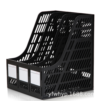 Suport dosare 3 etaje, din plastic, model 9847