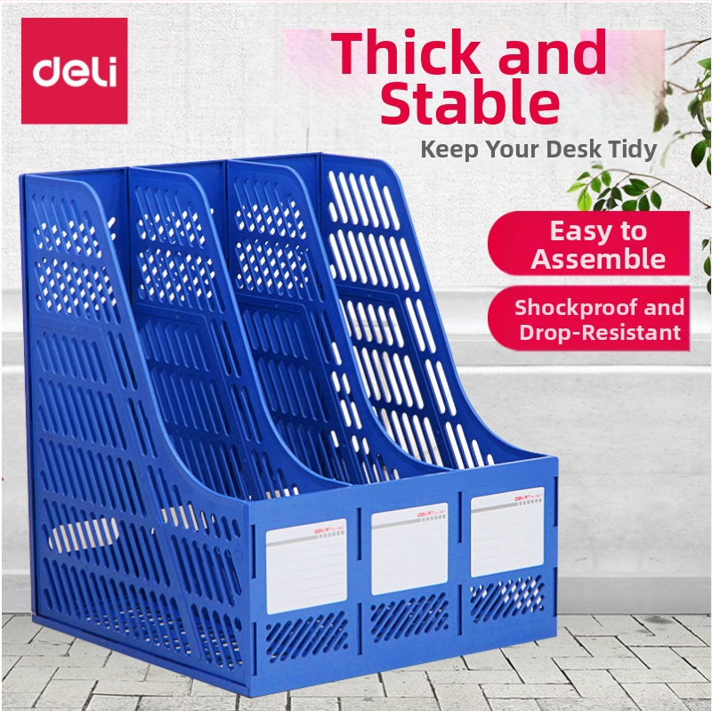 3 sluoksnių bylų laikiklis, plastikinis, modelis 9847