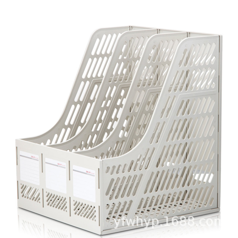 Suport dosare 3 etaje, din plastic, model 9847