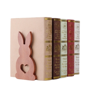 Дървен държач за книги за настолна употреба, масивно дърво, Landscape Craft, нетно тегло 0.16 кг, опаковка 200 бр.
