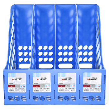 Bară pentru fișiere | Raft plastic pentru documente, 4 niveluri, spațiere între niveluri 7,5 mm, modele H848/H328/H418