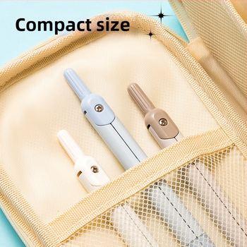 Deli VC28 Ühendatud pliiatsitüüpi metallikompass ringjoone joonestamiseks grafiitituumaga