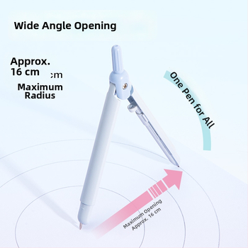 Deli VC28 Ühendatud pliiatsitüüpi metallikompass ringjoone joonestamiseks grafiitituumaga
