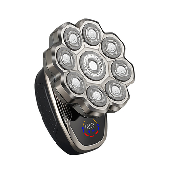 Elektrinis skutimosi prietaisas visam kūnui, LED ekranas, plūduriuojanti galvutė, rotuojanti daugia galvė (>4), įmontuota įkraunama baterija