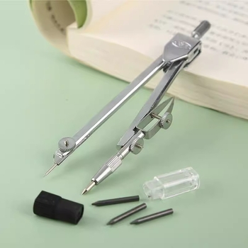 Metalni kompas za crtanje – set metalnog tijela, 48 komada u kutiji