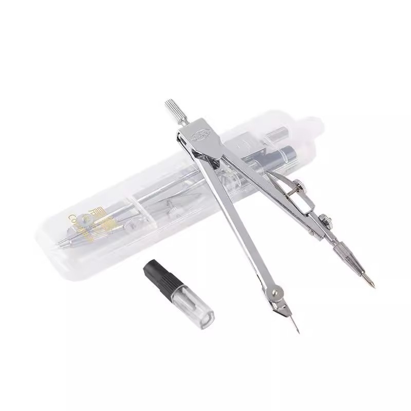 Metalni kompas za crtanje – set metalnog tijela, 48 komada u kutiji