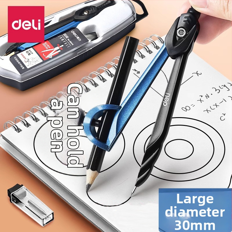 Deli kružidlo – súprava na kreslenie, model 8644, plastový, 1 súprava