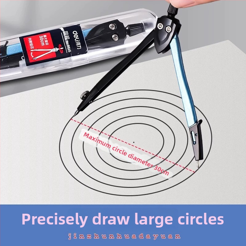 Deli kružidlo – súprava na kreslenie, model 8644, plastový, 1 súprava