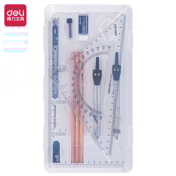 Deli Šestar za inženjersko crtanje, Plastična kućišta, Model 72156