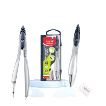 Maped 5-dijelni set kompasa za crtanje, metalna konstrukcija, model 194505CH